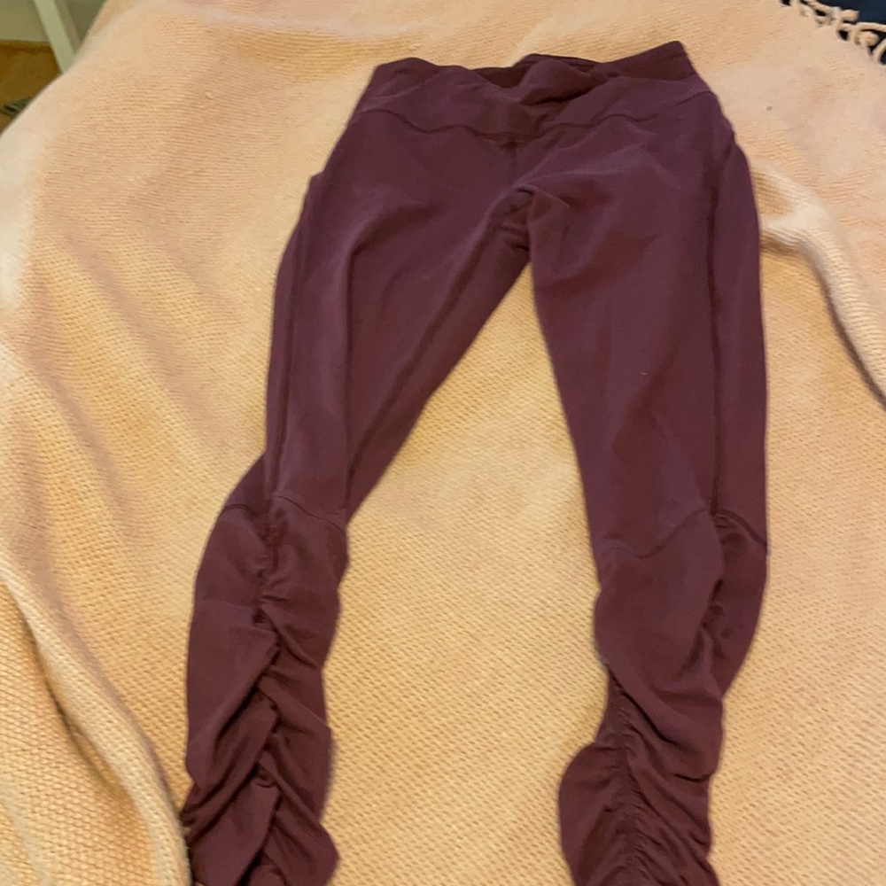 Lululemon rouched legging (size 10)